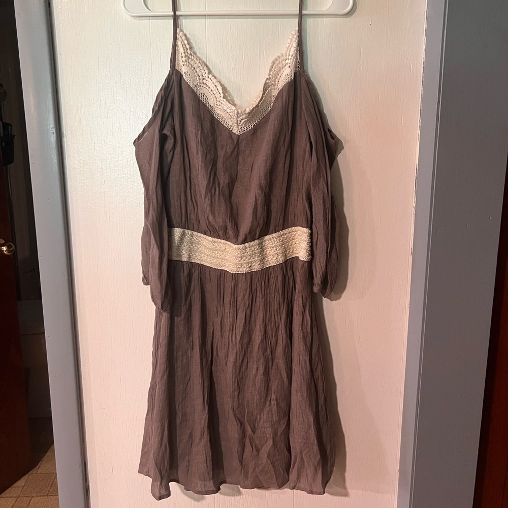 Vanity off the shoulder dress